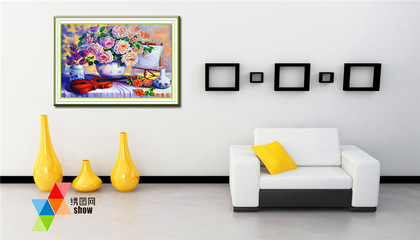 色彩斑斕，商機無限——探秘義烏市炫光工藝品鉆石畫產業